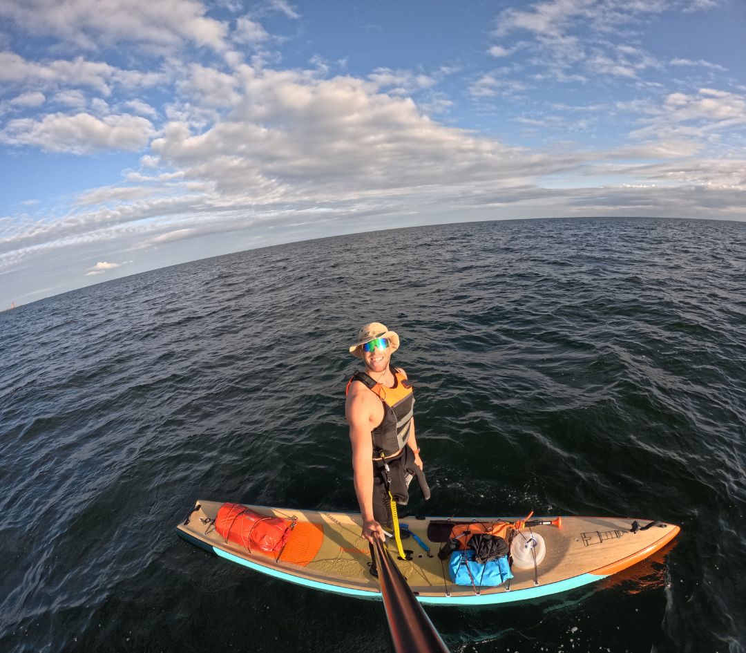 Paddle Boarding Across the Baltic Sea