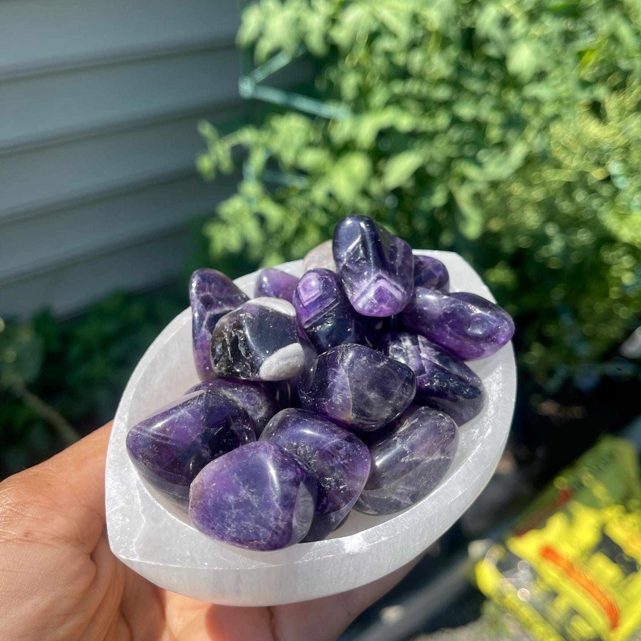 Amethyst Tumbled Stones