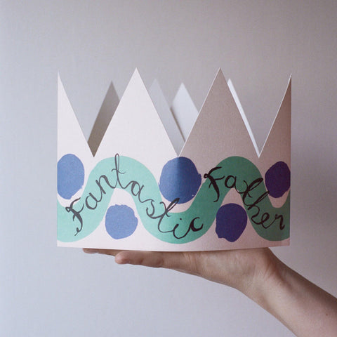 Fathers Day Uk | made greeting card crowns | Fantastic Father