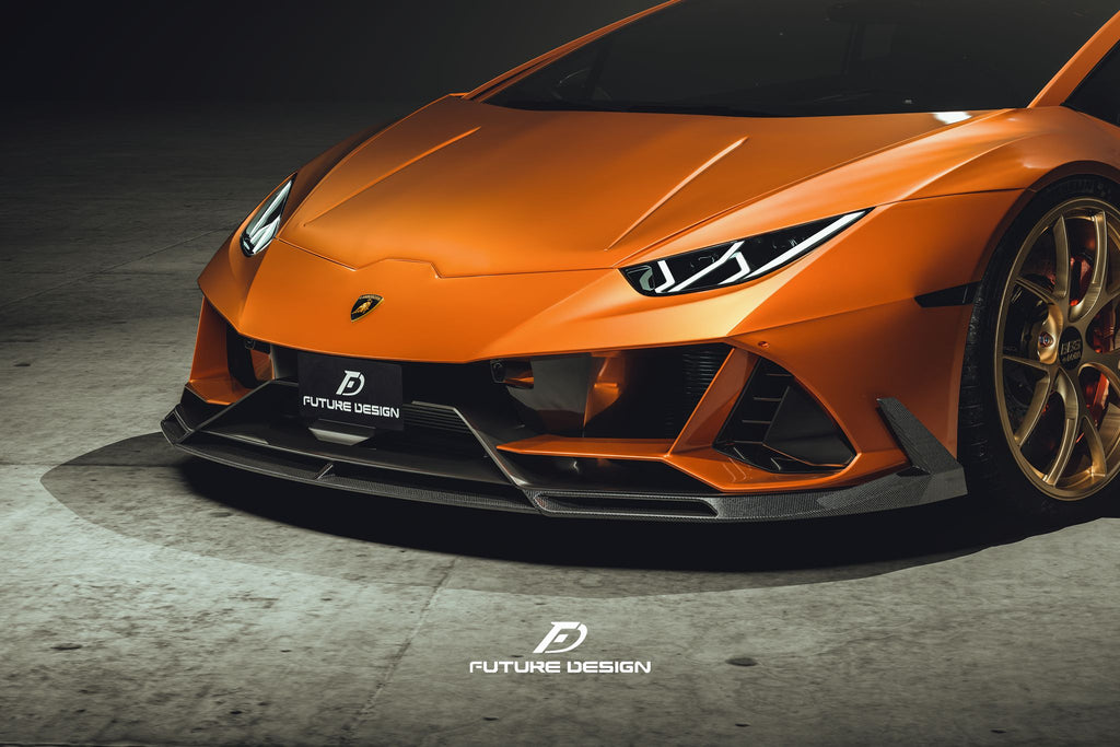 Huracan Evo - Future Design carbon Front Lip – Future Design Styles