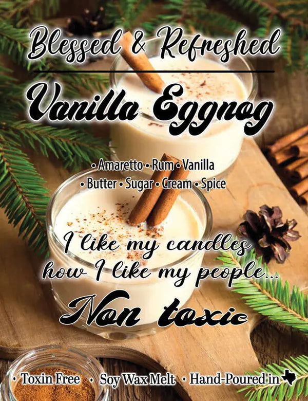 Eggnog Soy Wax Candle DIY with Essential Oils