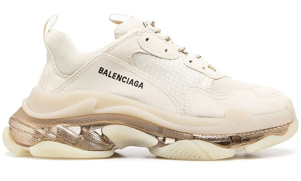 BALENCIAGA  Track Clear Sole Sneaker  Women  Chunky Trainers  Flannels