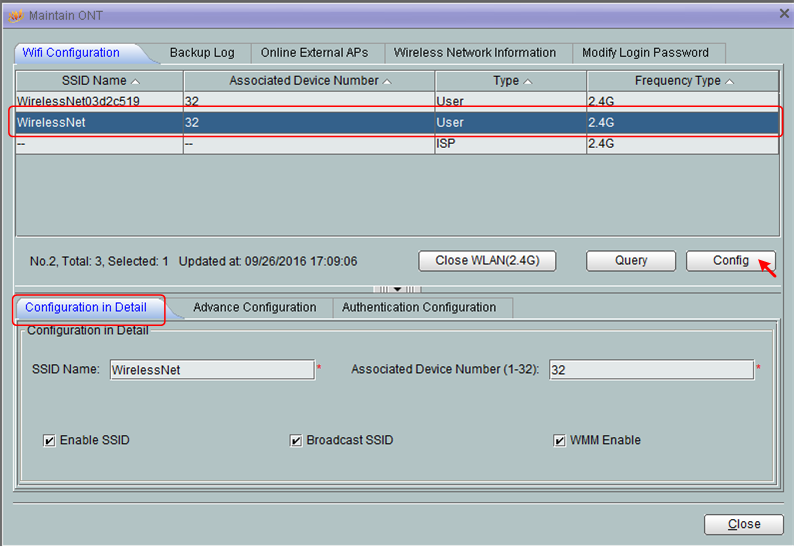 How to configure Wi-Fi services through the NMS