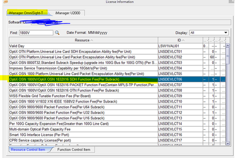 iMaster OmniSight-T License Troubleshooting— OSN1800 Lack of License