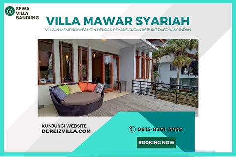 REKOMENDASI! (WA) 0813-8361-5055 VILLA MAWAR SYARIAH - Villa Dago Resort Bandung