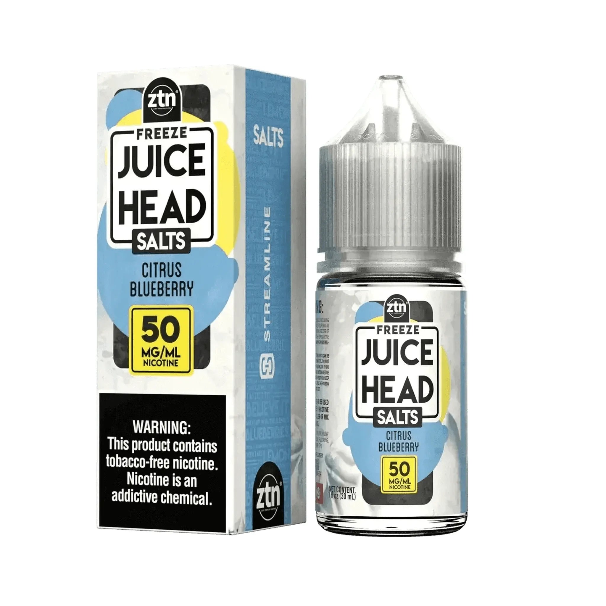 JUICE HEAD SALT BLUEBERRY LEMON FREEZE TFN - 30ML