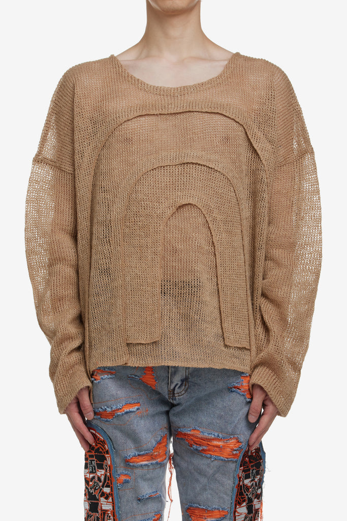 MAGLIANO FREAK MOULINE' PULLOVER KNIT | nalans.com