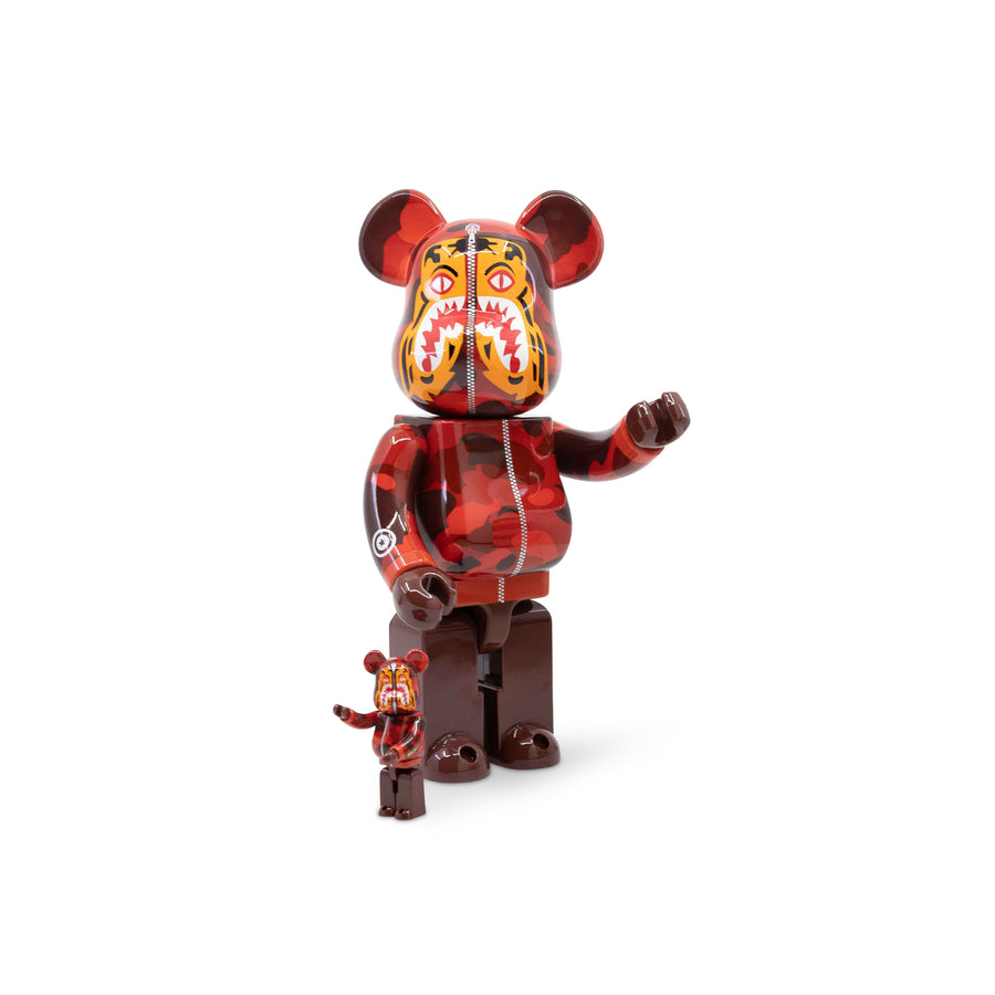 最安値通販 BE@RBRICK BAPE CAMO TIGER 100％ & 400％ HOT即納