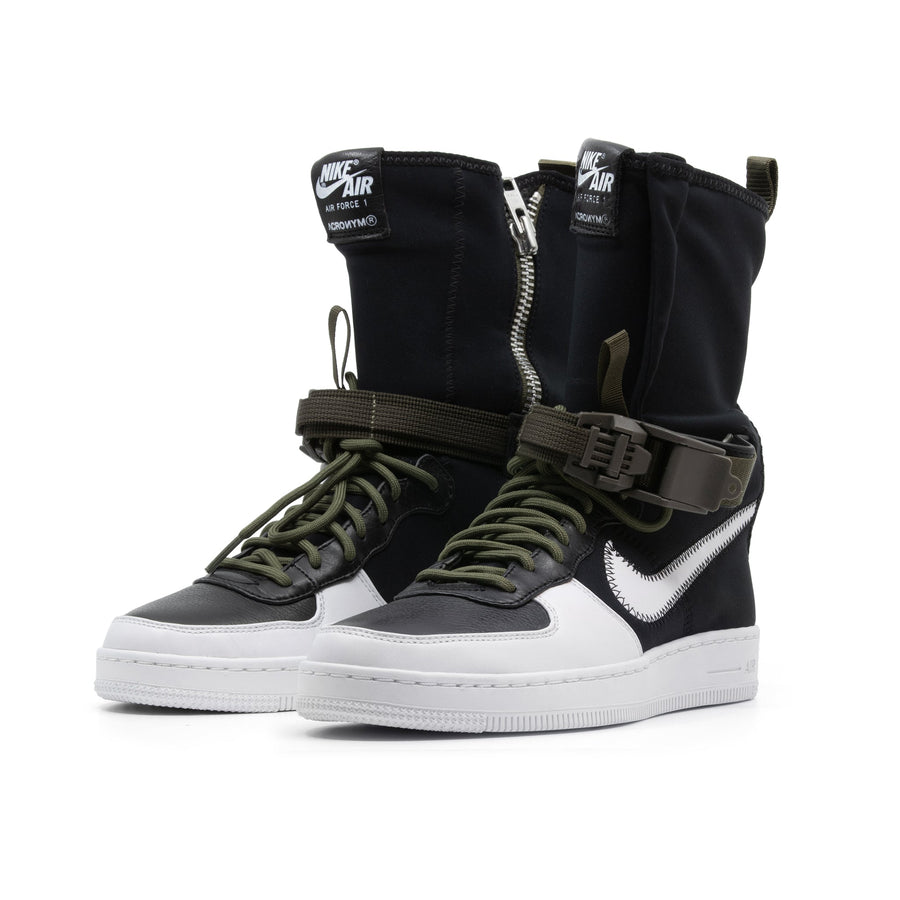 285 FORCE 1 DOWNTOWN ACRONYM BLACK WHITE