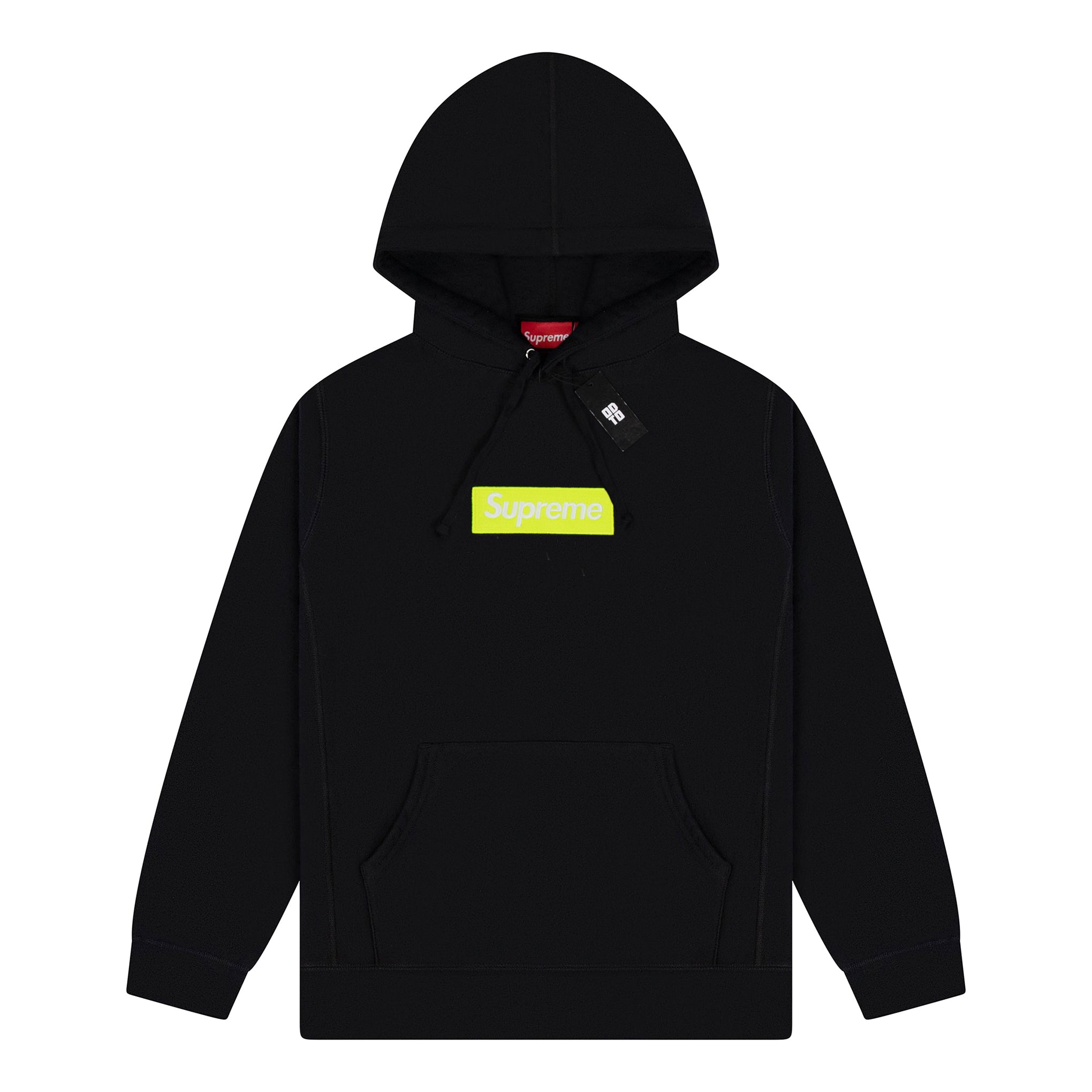 SUPREME BOX LOGO HOODIE BLACK (FW16)