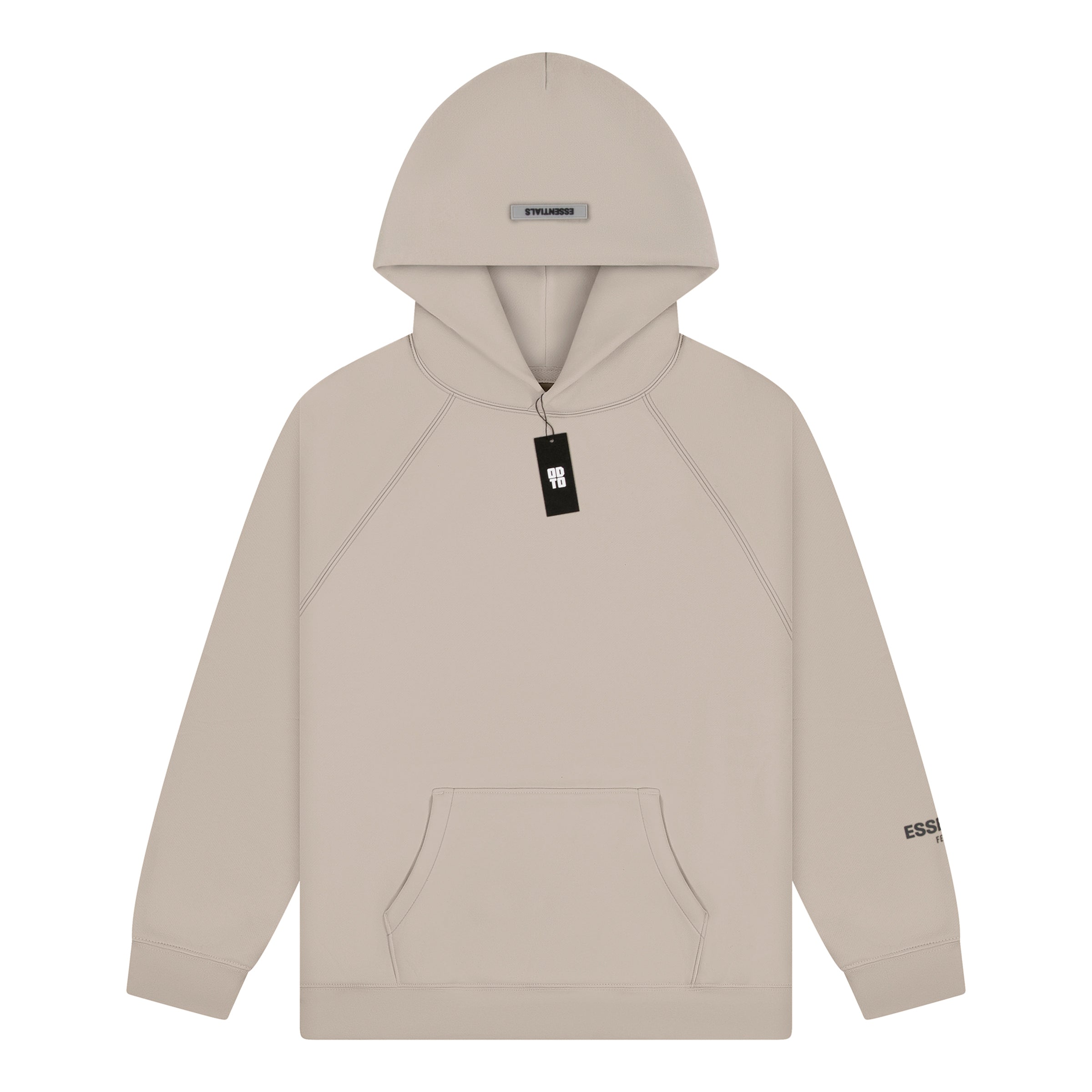 ESSENTIALS BASIC HOODIE TAN – ODTO