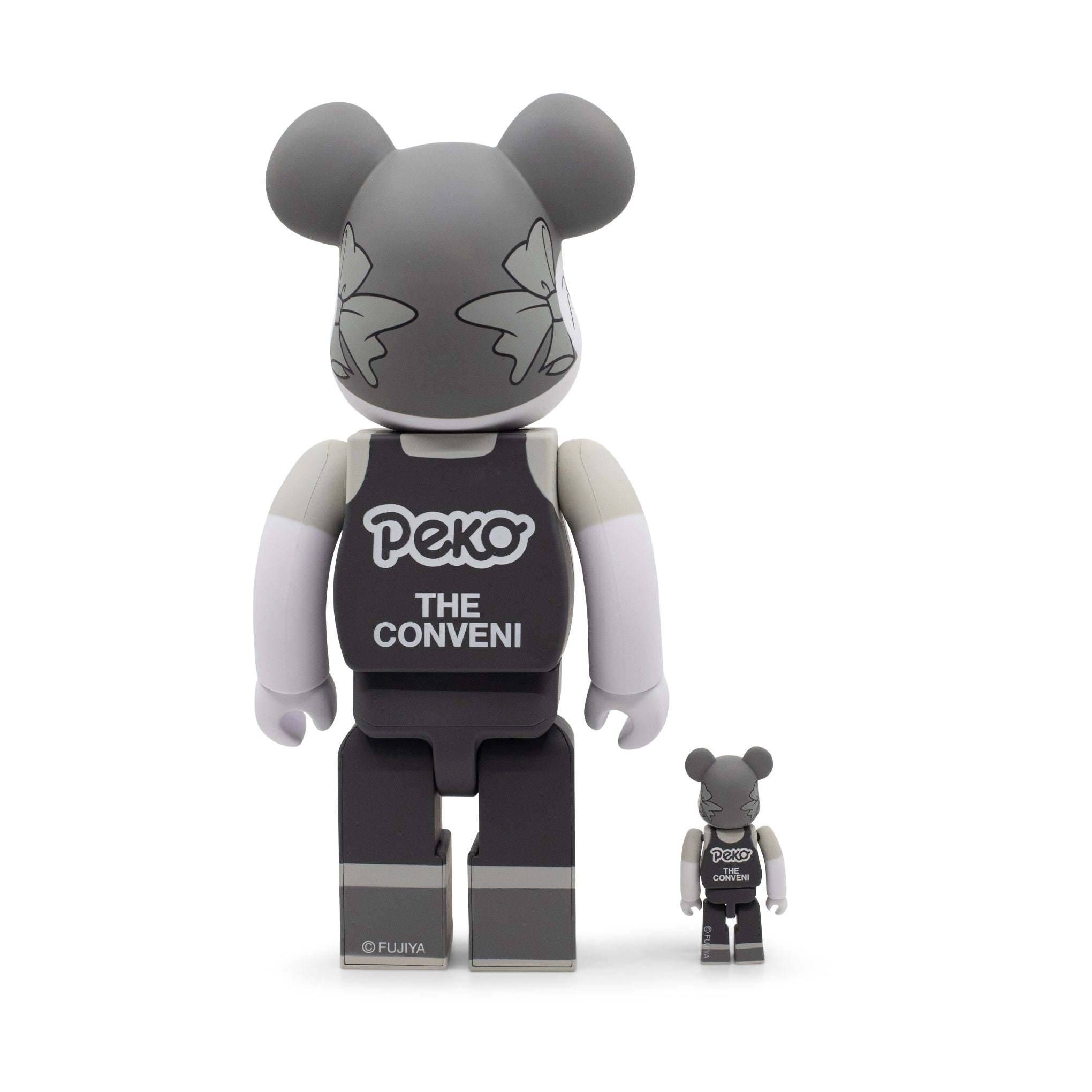 BEARBRICK MILKY THE CONVENI PEKO 100% & 400% SET – ODTO