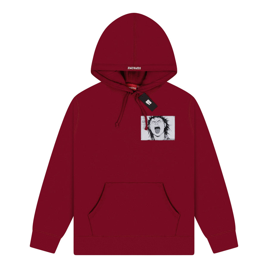 supreme akira patches hooded sweatshirt