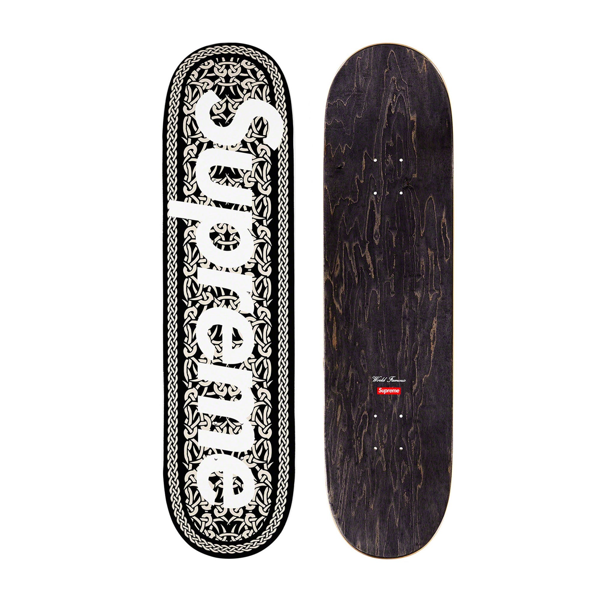 SUPREME CHROME LOGO SKATEBOARD – ODTO