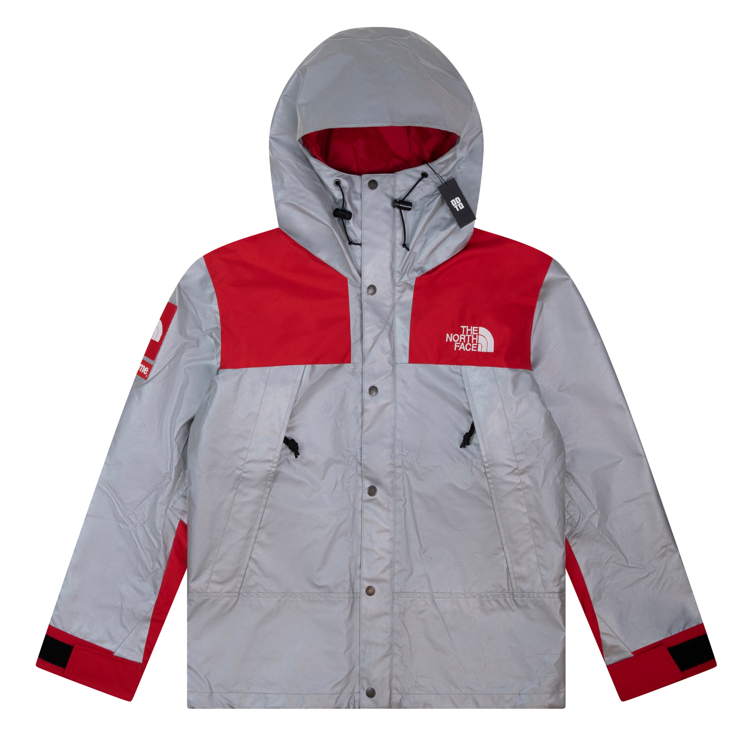 SUPREME THE NORTH FACE STATUE OF LIBERTY MOUNTAIN JACKET RED