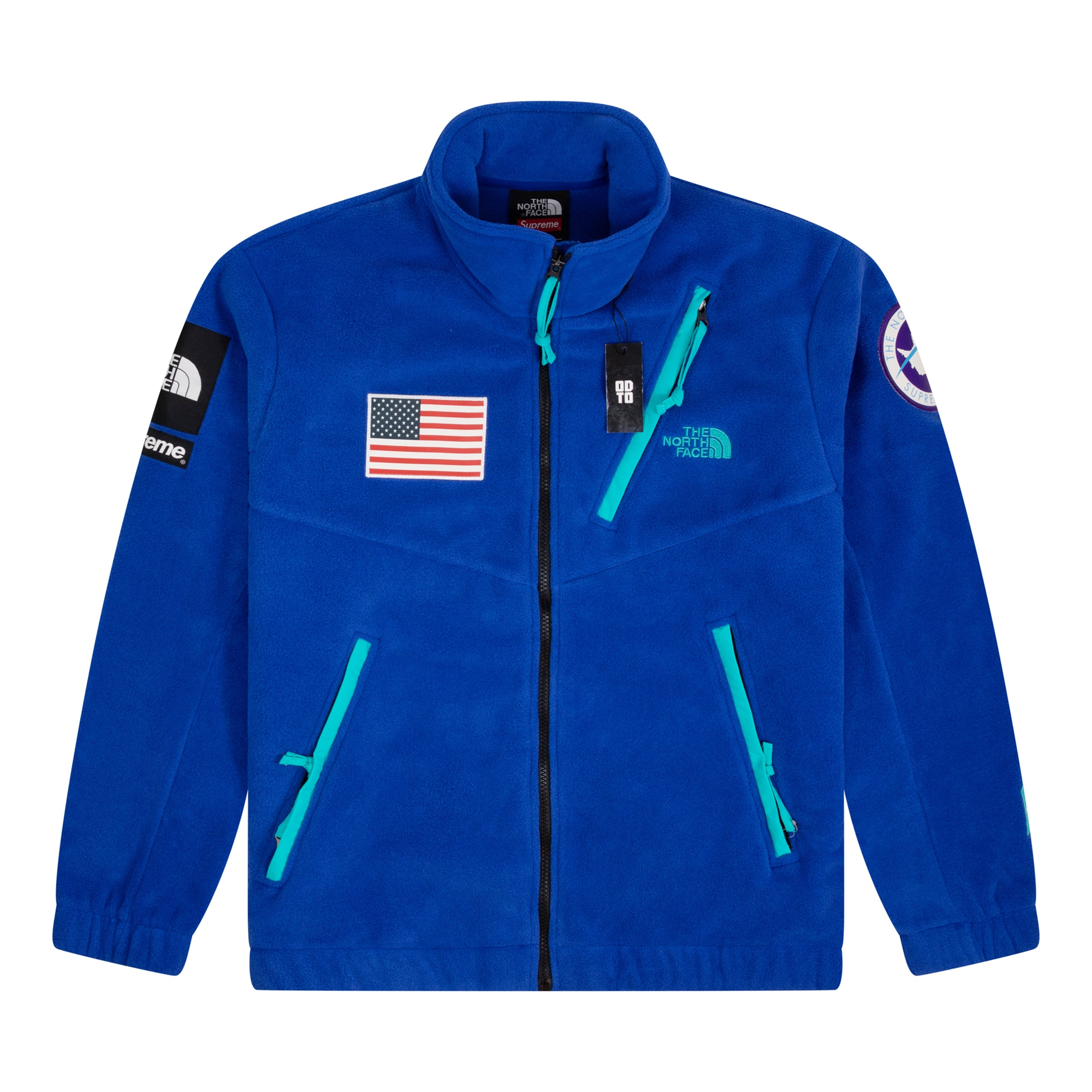 supreme north face antarctica fleece S 青-