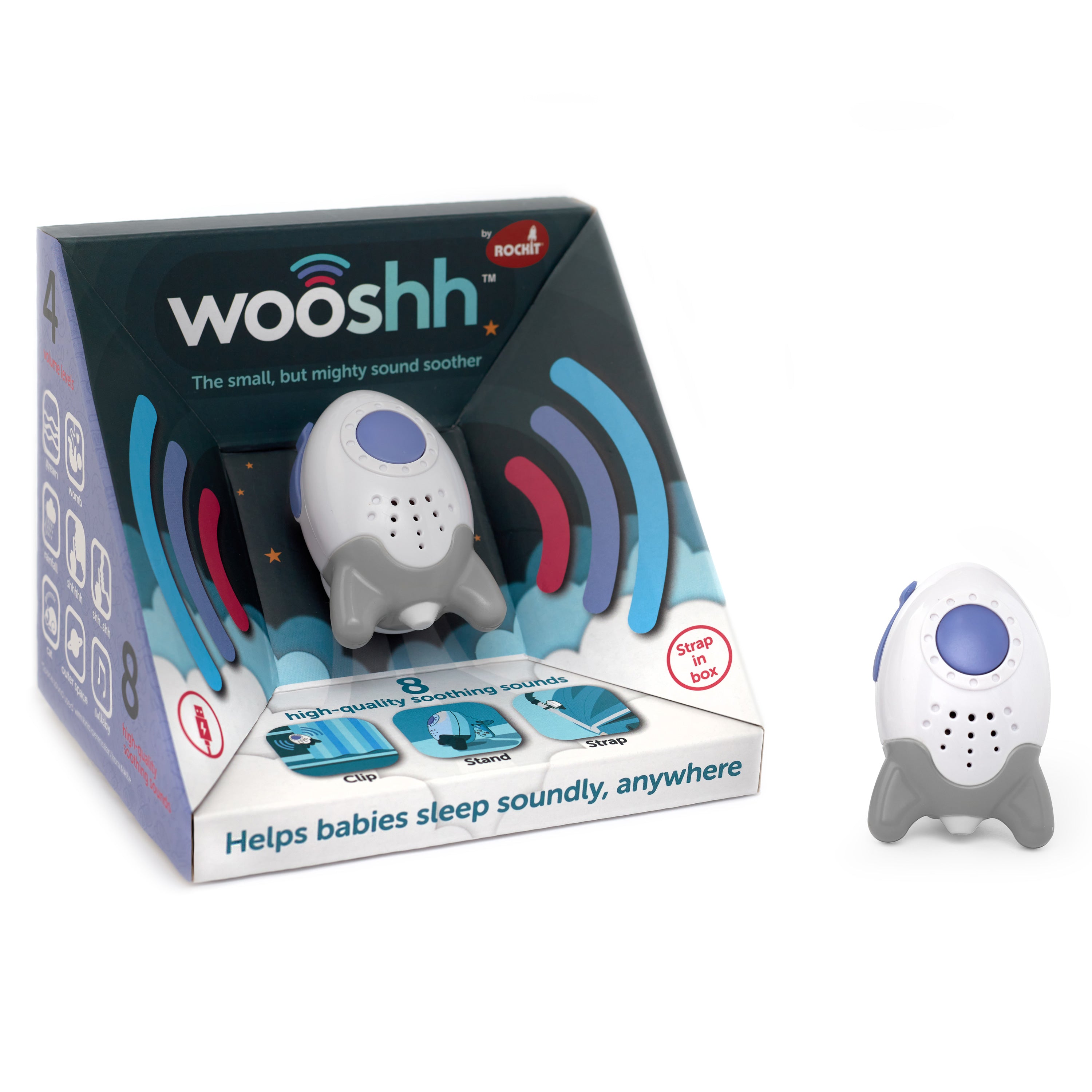 rockit whoosh travel soother