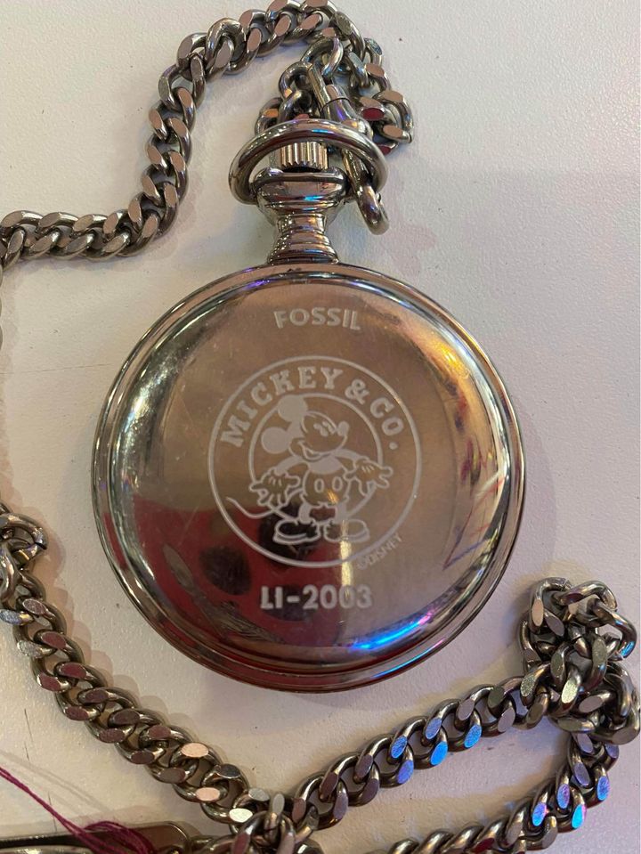 2003 Fossil Mickey Mouse Pocket Watch – timeless-treasures-milford