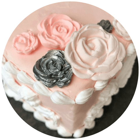 como fazer rosas caseira para decorar bolo