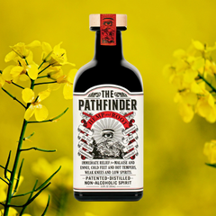 The Pathfinder Hemp & Root available at Loren's Alcohol-Free