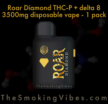 Packswood Roar Diamond THC-B - THC-H - Delta 11 - 8 Disposable