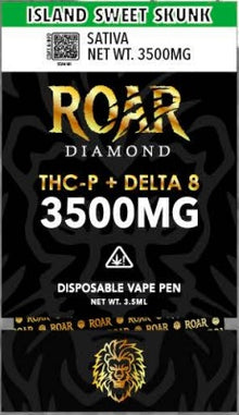 Packwoods Packwoods - D11 + D8 THC-B THC-H ROAR Diamond 3500mg 3.5G -  TGR-NOW Smoke Vape Delivery Los Angeles