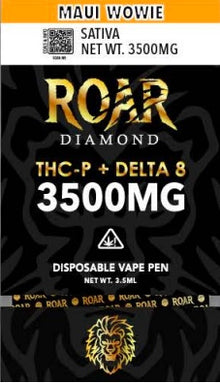 Packswood Roar Diamond THC-B - THC-H - Delta 11 - 8 Disposable