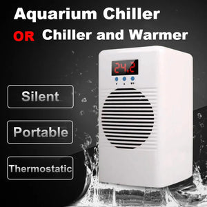 110-240v Aquarium Water Chiller Or Warmer Cooler Semiconductor Temperature Control For Fish Shrimp Tank Marine Coral Reef Tank - Petzie