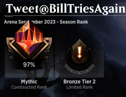 Proof Bill made mythic