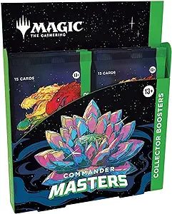 Commander Masters Collector Booster Display