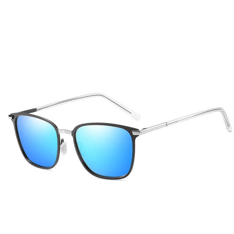 New Men Square Polarized Sunglasses Retro Metal Driver Night Vision Goggles XY325-XY