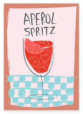 Poster Aperol Spritz Illustration