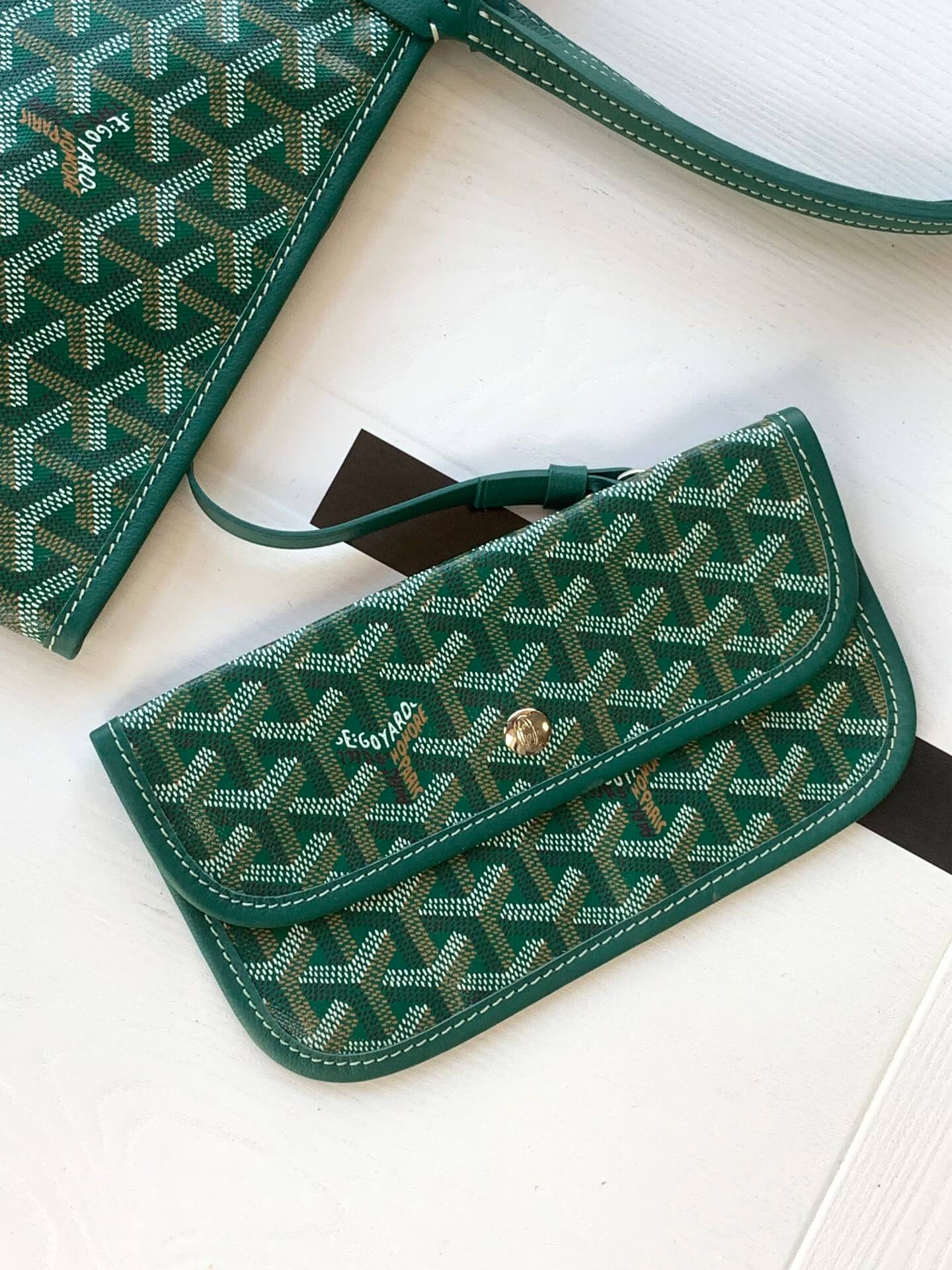 Goyard Saint Louis Tote GM Green for Women