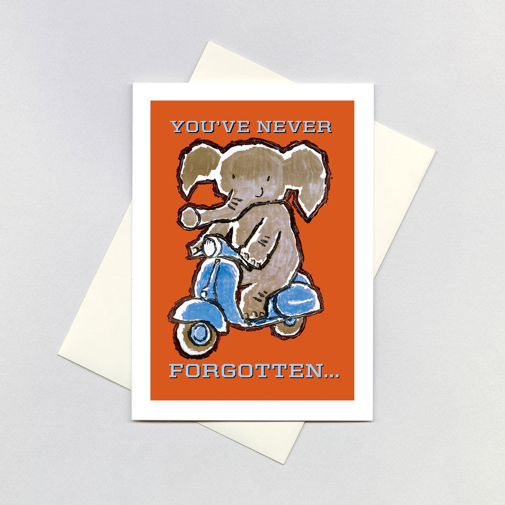 Elephants Never Forget - Father's Day Greeting Card