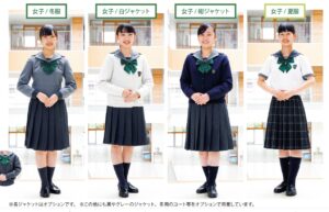 山陽学園中学校の制服