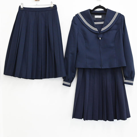 レプリカ 東京女学館高校 冬セーラー服セット（本格的）200cm超大きい