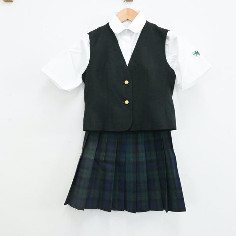 茨城県 茨城県立潮来高等学校 女子制服 5点 sf001488 - コスプレ衣装