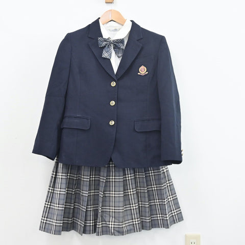 大阪府 大阪府立夕陽丘高等学校 女子制服 3点 sf009254 - コスプレ衣装