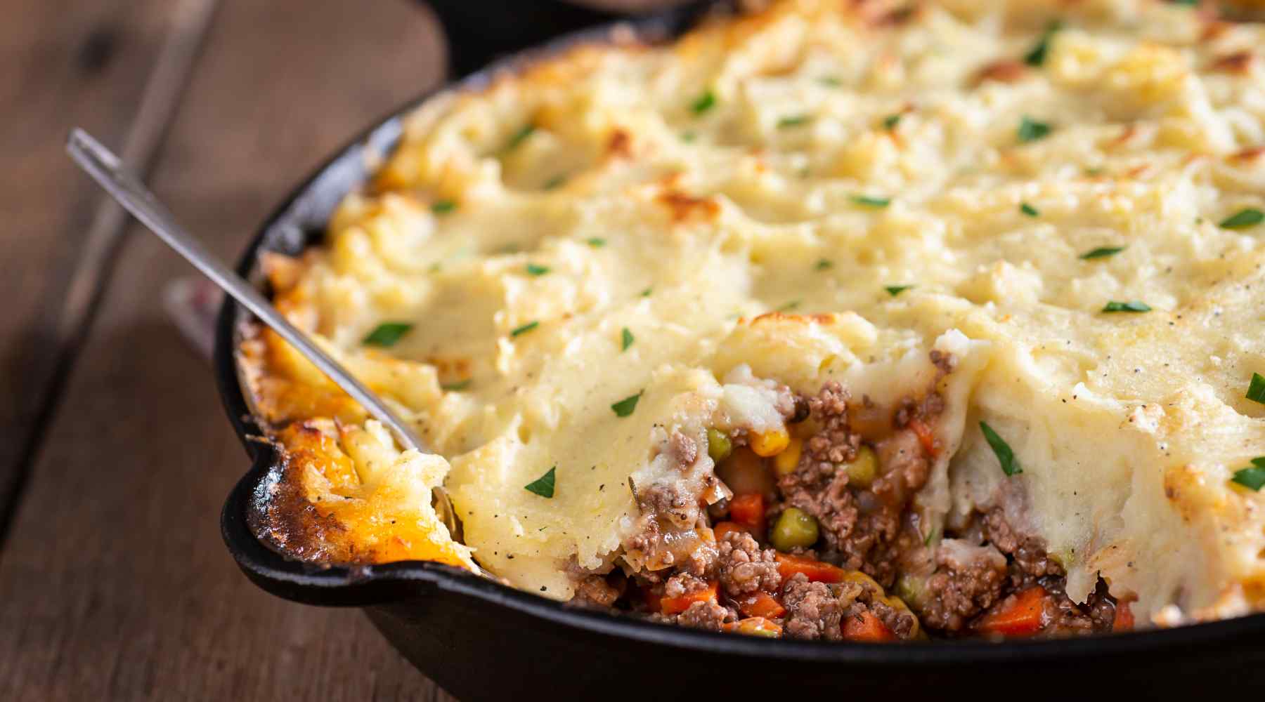 Baked Bean Shepherd's Pie