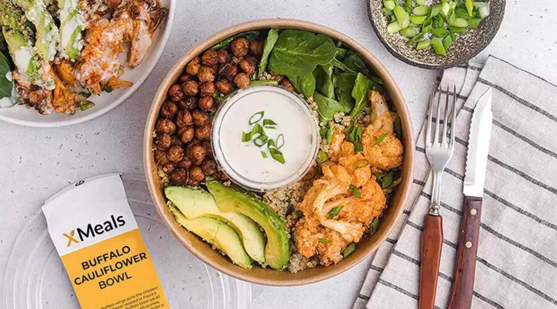 Buffalo Cauliflower Bowl