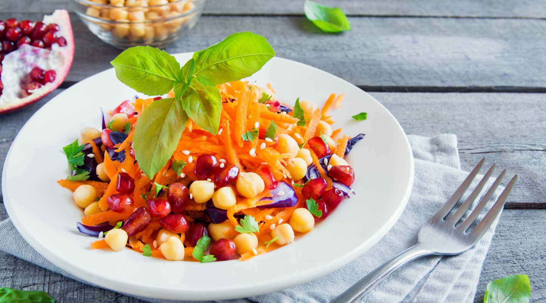 Carrot And Chickpea Salad