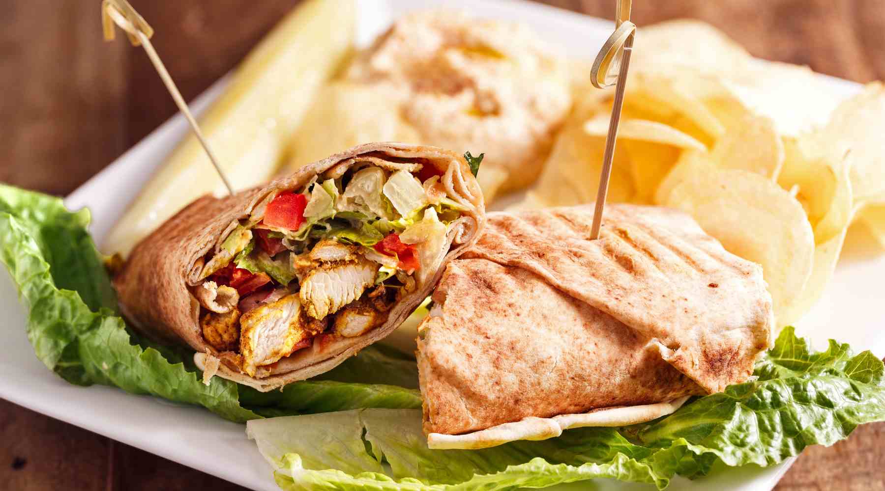 Tofu Shawarma Wraps