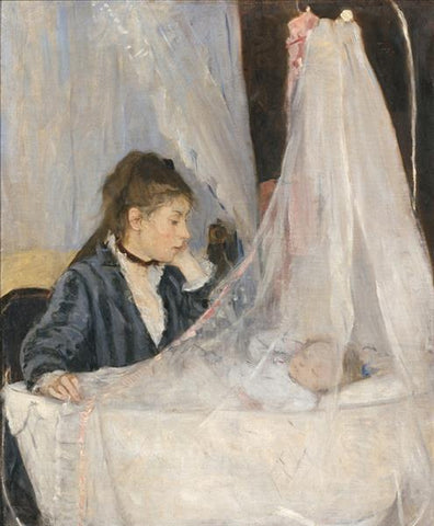 The Cradle Berthe Morisot Date: 1872