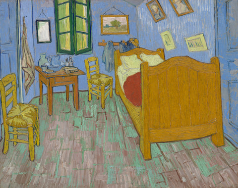 The Bedroom by Vincent van Gogh