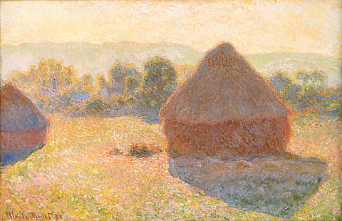 Haystacks midday