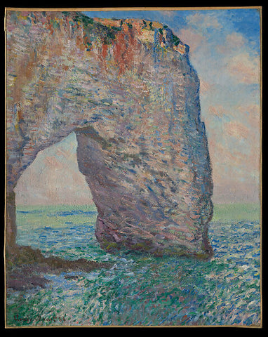 Rock Going into the Sea from Claude Monet Part 2 Art Tour Street Art Museum Tours