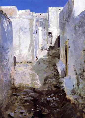 A Street in Algiers John Singer Sargent Date: 1879 - 1880