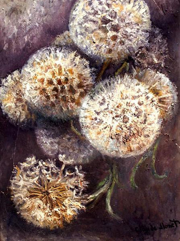 Dandelions by Claude Monet Date: c.1900