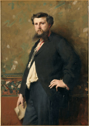 Portrait of Man from John Singer Sargent Art Tour Street Art Museum Tours