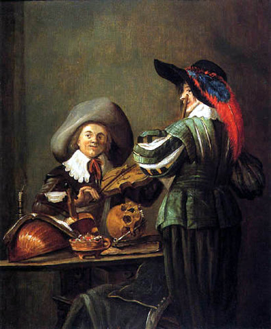 o musicians Judith Leyster Date: 1629